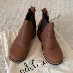 Adelisa Kids Brown Chelsea Boots